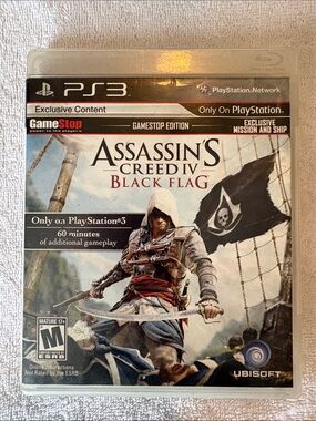 Assassin's Creed IV Black Flag PS3 CIB Excellent condition